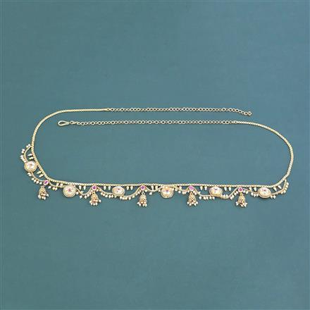 Antique Moti Belt With Gold Plating