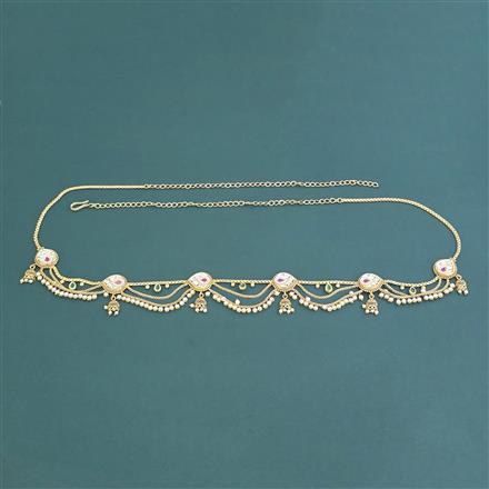 Antique Moti Belt With Gold Plating