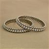 Antique Classic Bangles With Mehndi Plating