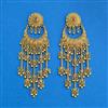 Antique Classic Earring With Matte Gold Plating
