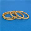 Antique Plain Gold Bangles With Gold Plating