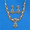 Antique Classic Necklace With Mehndi Plating