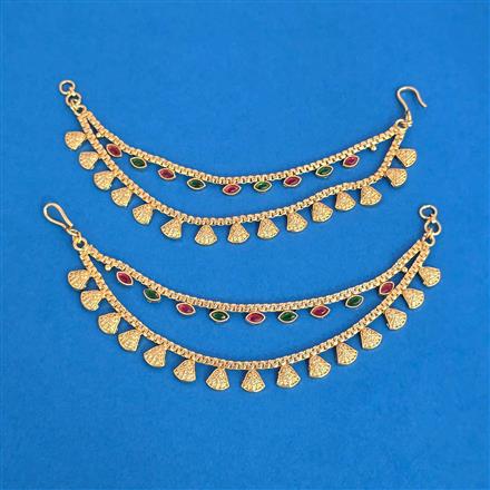 Antique Classic Ear Chain With Gold Plating