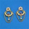 Antique Classic Earring With Matte Gold Plating