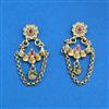 Antique Classic Earring With Matte Gold Plating