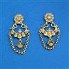 Antique Classic Earring With Matte Gold Plating