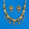 Antique Classic Necklace With Matte Gold Plating