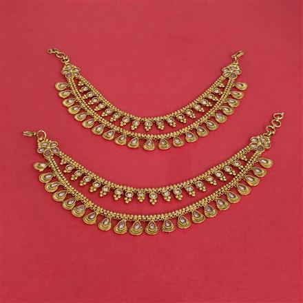 Antique Classic Ear Chain With Gold Plating