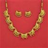 Antique Classic Necklace Set With Gold Plating