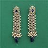 Antique Moti Earring With Mehndi Plating