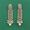 Antique Moti Earring With Mehndi Plating
