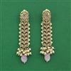 Antique Moti Earring With Mehndi Plating