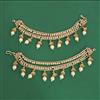 Antique Moti Ear Chain With Gold Plating