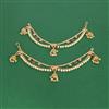 Antique Moti Ear Chain With Gold Plating