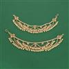 Antique Moti Ear Chain With Gold Plating