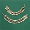 Antique Moti Ear Chain With Gold Plating