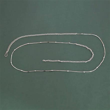 Antique Classic Belt With Rhodium Plating