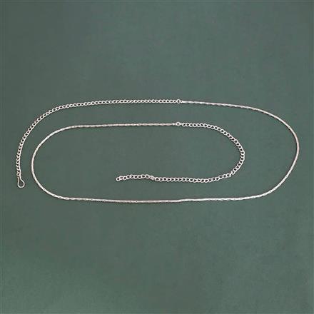 Antique Classic Belt With Rhodium Plating