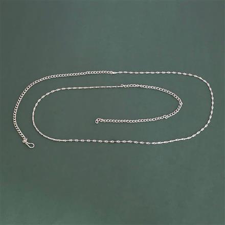 Antique Classic Belt With Rhodium Plating