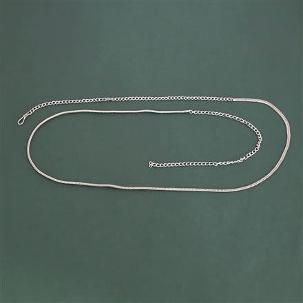 Antique Classic Belt With Rhodium Plating