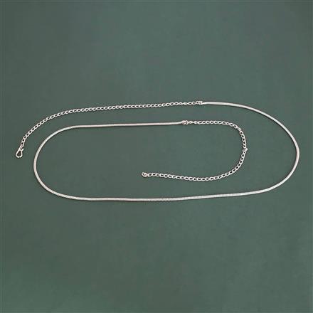 Antique Classic Belt With Rhodium Plating