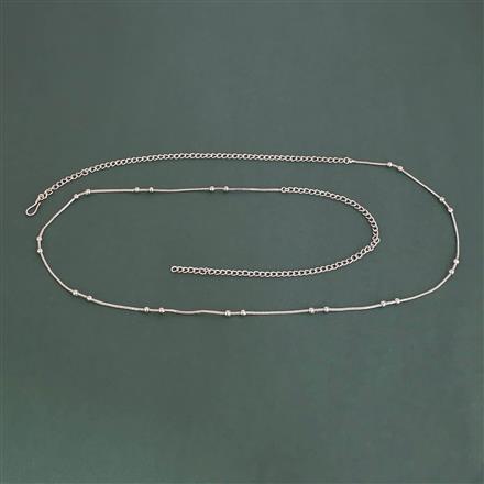 Antique Classic Belt With Rhodium Plating