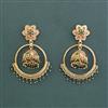 Antique Jhumki With Gold Plating