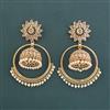 Antique Jhumki With Gold Plating