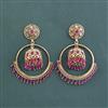 Antique Jhumki With Mehndi Plating