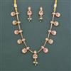 Antique Classic Necklace With Matte Gold Plating