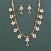 Antique Classic Necklace With Matte Gold Plating