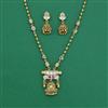 Antique Classic Pendant Set With Gold Plating