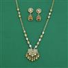 Antique Moti Pendant Set With Gold Plating