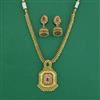 Antique Classic Necklace With Matte Gold Plating