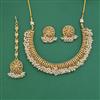 Antique Moti Necklace With Gold Plating