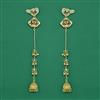 Antique Jhumki With Matte Gold Plating