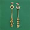 Antique Moti Earring With Matte Gold Plating