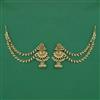 Antique Jhumki With Matte Gold Plating
