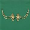 Antique Jhumki With Matte Gold Plating