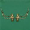 Antique Jhumki With Matte Gold Plating