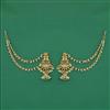 Antique Jhumki With Matte Gold Plating