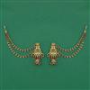 Antique Jhumki With Matte Gold Plating