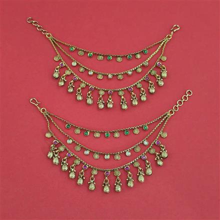 Antique Classic Ear Chain With Gold Plating