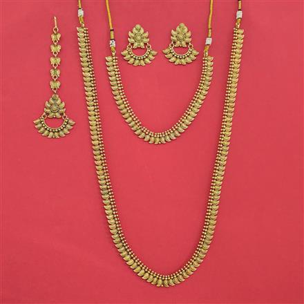 Antique Combo Necklace Set With Gold Plating