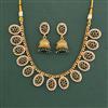 Antique Pearl Necklace With Gold Plating