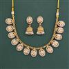 Antique Pearl Necklace With Gold Plating