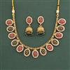 Antique Pearl Necklace With Gold Plating