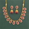 Antique Pearl Necklace With Gold Plating