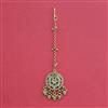 Antique Pearl Tikka With Gold Plating