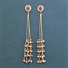 Antique Long Earring With Gold Plating